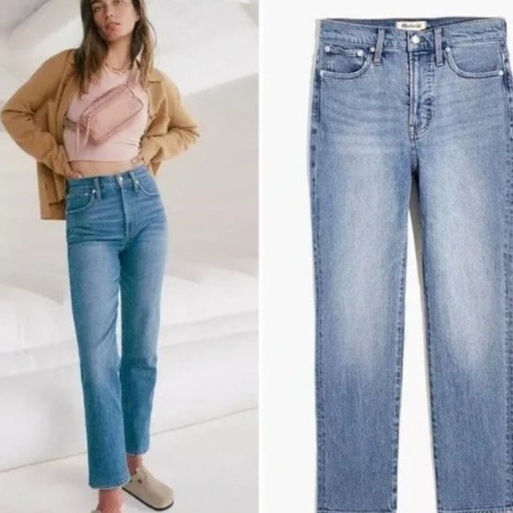 Madewell Denim - MADEWELL THE PERFECT VINTAGE JEAN BELBURY TENCEL EDITION NEW $138 24 w